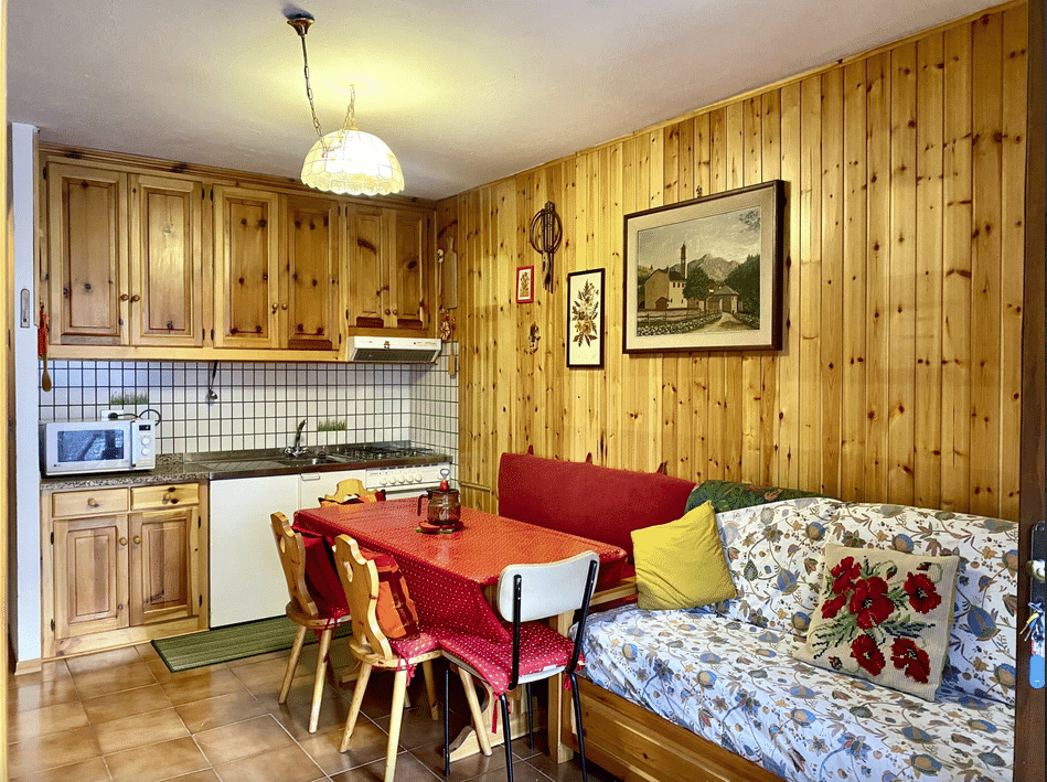 Bilocale accogliente a Plan: perfetto per la stagione invernale